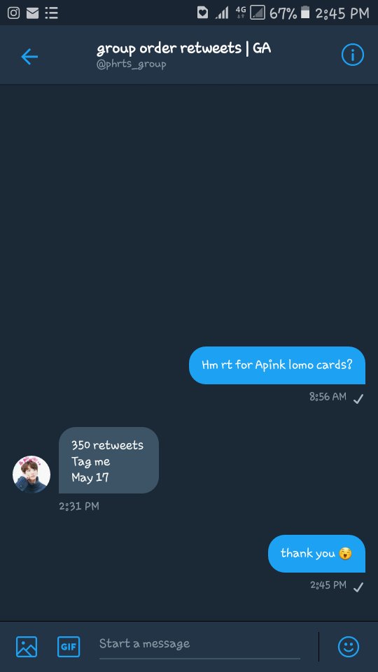 prncsxx's tweet photo. KYAAA! DEADLINE!? TOMORROW!!
HELP ME GUYSS 350RTS!!
I WANT THIS~
CAN DO RTXRT. DM ME OR REPLY YOUR RT DEAL~
#RETWEEET #rtxrt
Thank you for this @phrts_group https://t.co/L7T43Nghpv
