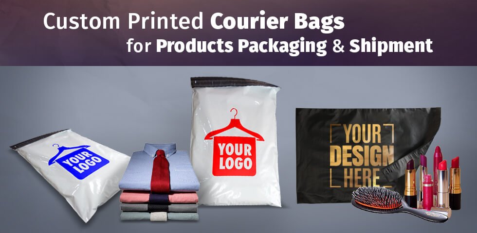 custom printed courier bags
