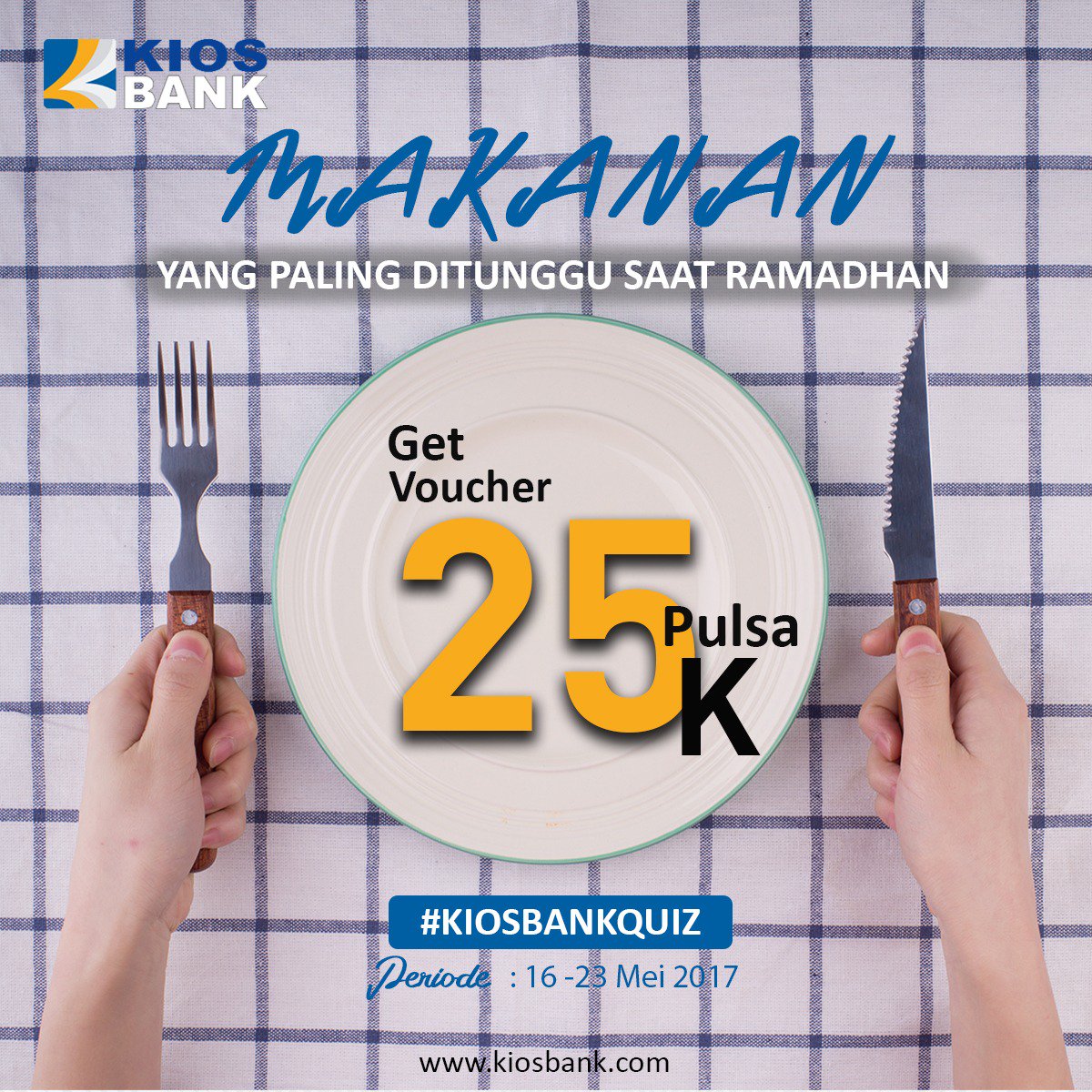 kiosbankID's tweet photo. Bulan Suci Ramadhan memang menjadi momen yg ditunggu umat muslim di dunia selain karena ibadah, dibln ini juga tersedia makanan khusus hanya ada pd saat bulan puasa saja. Nah, kira-kira makanan apa yg paling ditunggu #SAHABATKIOSBANK saat Ramadhan? Yuk share dikolom komentar yah! https://t.co/GdVFndIK8d