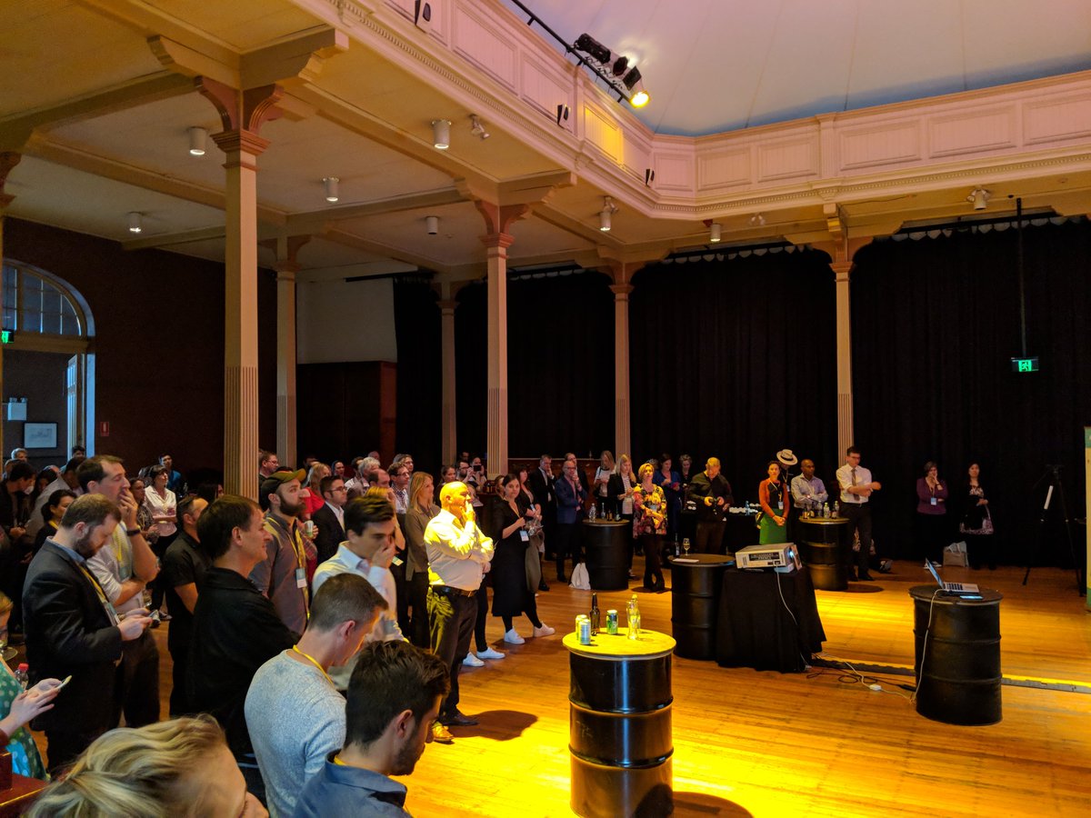 iMarkPhillips's tweet image. After a few short hours the Recommendations are being pitched at #PolicyHack2018