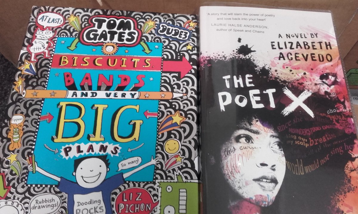 CHSLRC's tweet photo. New books arriving in the library soon! https://t.co/5rAhxBUerr