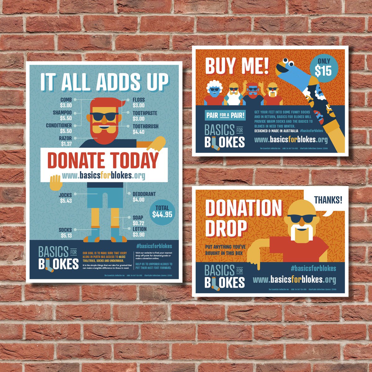 RebeccaMills's tweet photo. Ah what an exciting delivery in my mailbox today! I designed these socks and posters for @basicsforblokes, an amazing Perth based initiative that aims to get essentials to people in need on Perth’s streets this winter. More info on my instagram or https://t.co/3OcOGyFkQo https://t.co/boXYSVWKNO