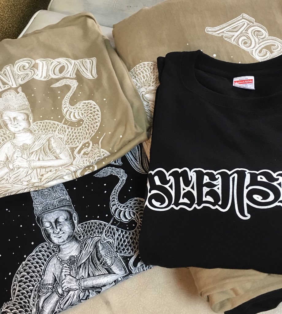 tenjiku13's tweet photo. Ascension  T-shirts 
納品完了 https://t.co/JSjCjqglZV