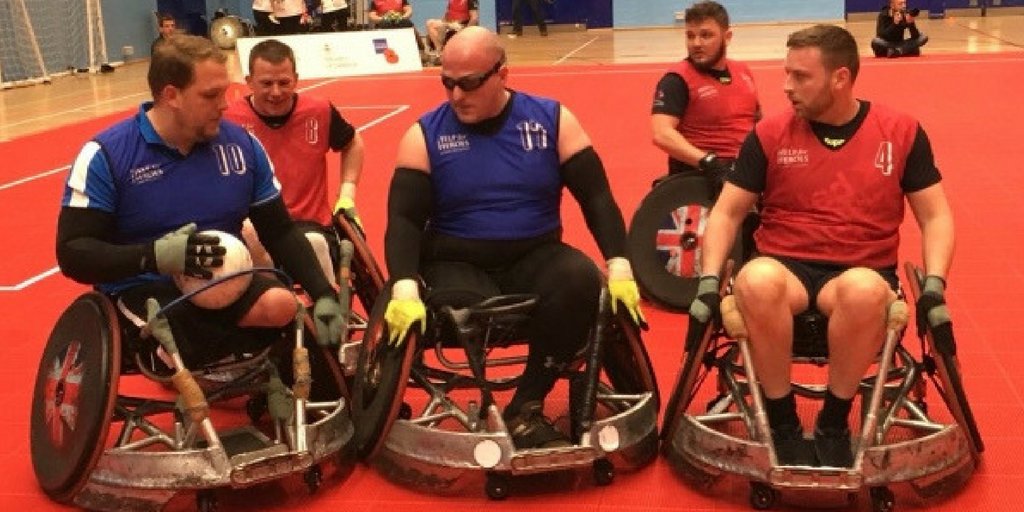 RacingBlueSTORM's tweet photo. Racing Blue are proud to support @SaintsRugby #WheelchairRugby team player @leg_wonder in his bid to reach the @InvictusSydney in October by supplying #STORMAthlete to help reduce muscle fatigue when playing. #IG2018 #MakeYourMarkDownUnder #InvictusGames https://t.co/MmDbO4pGST https://t.co/eBVbLlpvHz