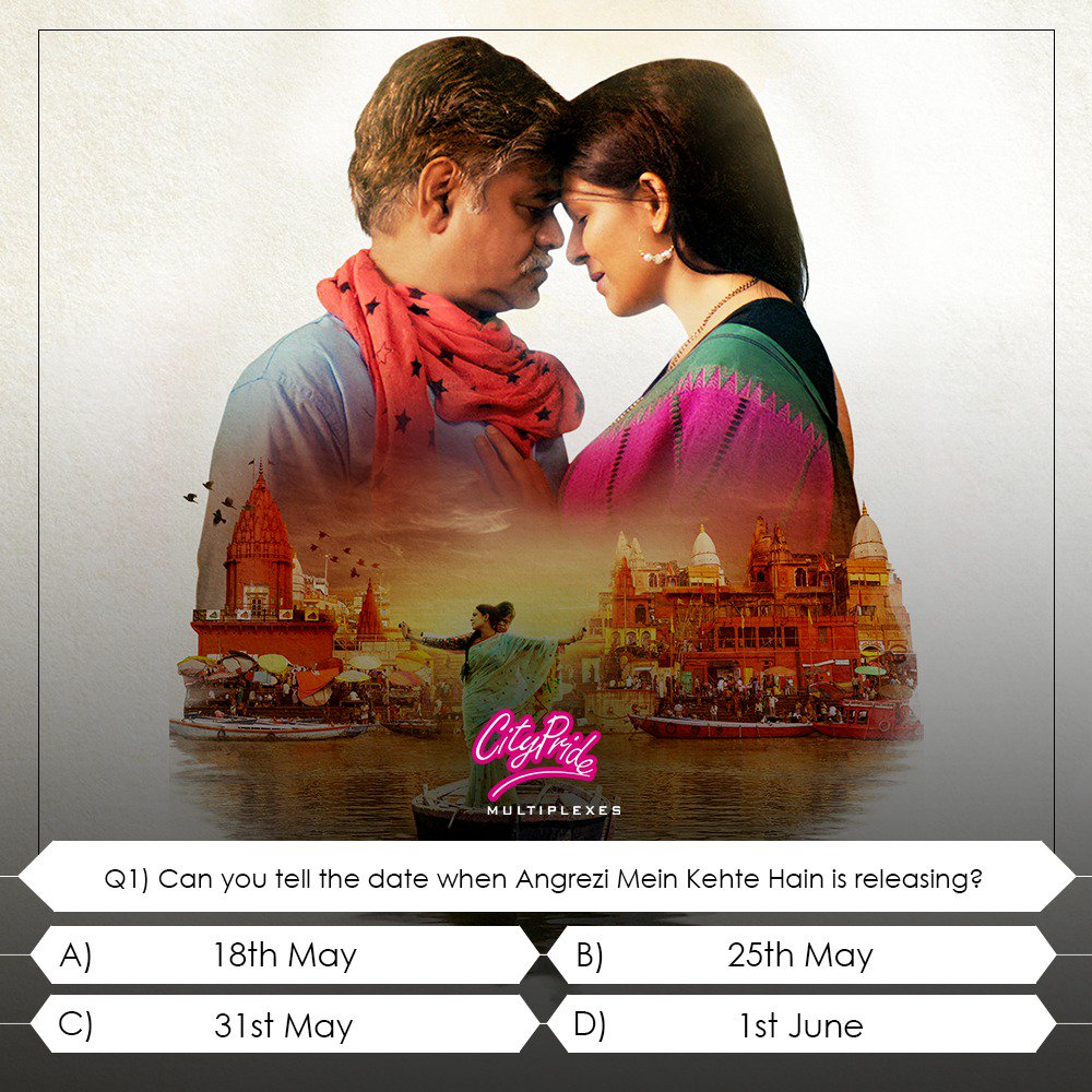CityPrideGroup's tweet photo. Here we go!! The contest is live!! Participate in @amkhmovie movie contest. #AMKHContest
The first question is, when is the movie releasing? 
How to participate:
1. Like and share the post
2. Use the Hashtag #AMKHContest
3. Comment the answer below
4. Tag your friends

Follow T&amp;C https://t.co/kGqVAs0rsn