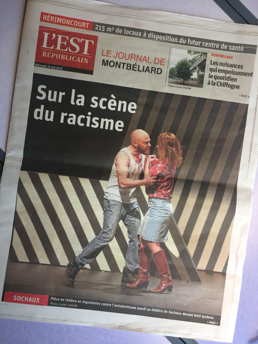 Lilian_Lloyd's tweet photo. Hop. La couverture. #leklan #theatre https://t.co/x5qOkolAHC