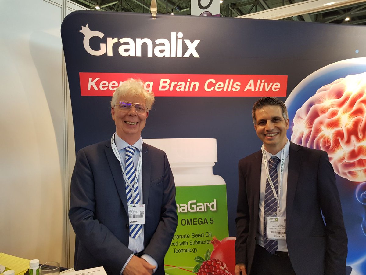 granalix's tweet photo. #Granlaix with Theo Smits from T.S. Health Products  (https://t.co/kxydlAtzc6) #VFE18 @VitafoodsEurope 

#Netherlands #GranaGard #startup #geneva #event  #FoodSupplements https://t.co/INRC0r43kQ