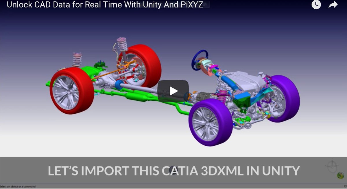 ameijers's tweet photo. Unity Partners with PiXYZ Software - Together, Unity and PiXYZ deliver a solution that makes creating real-time interactive and virtual experiences based on CAD data faster and easier than ever before @PixyzSoft @unity3d https://t.co/BkZDiUcu22 https://t.co/Nof1eBfYpW