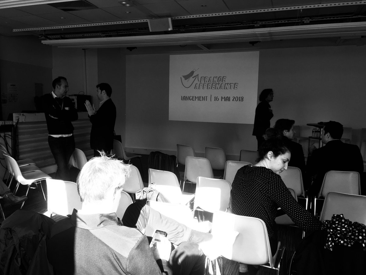 #FranceApprenante Ne manquez pas notre Facebook Live de 9h à 11h30 > https://bit. ly/2G0qhHl #Formation #Emploi #ExpériencesApprenantes #IA #SoftSkills