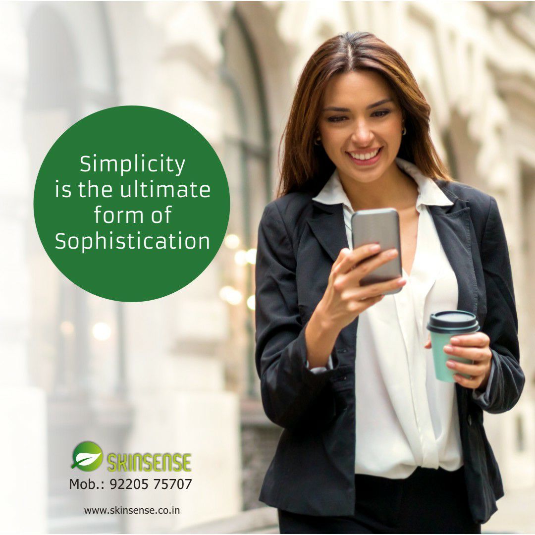 #Simplicity is the #ULTIMATE form of #Sophistication
Look #simple yet #beautiful with out advanced medical therapies
#iloveskinsense #skinsense #skincare #haircare #nosurgery #nopain 
buff.ly/2txAomd