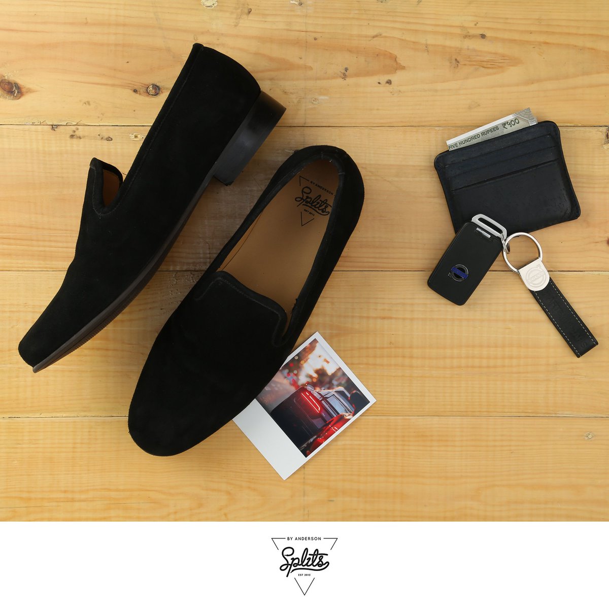 splitshoes's tweet photo. Adventure is calling. Answer it in our Vanta Black Suede Loafers. https://t.co/9s5Iy9fXsI