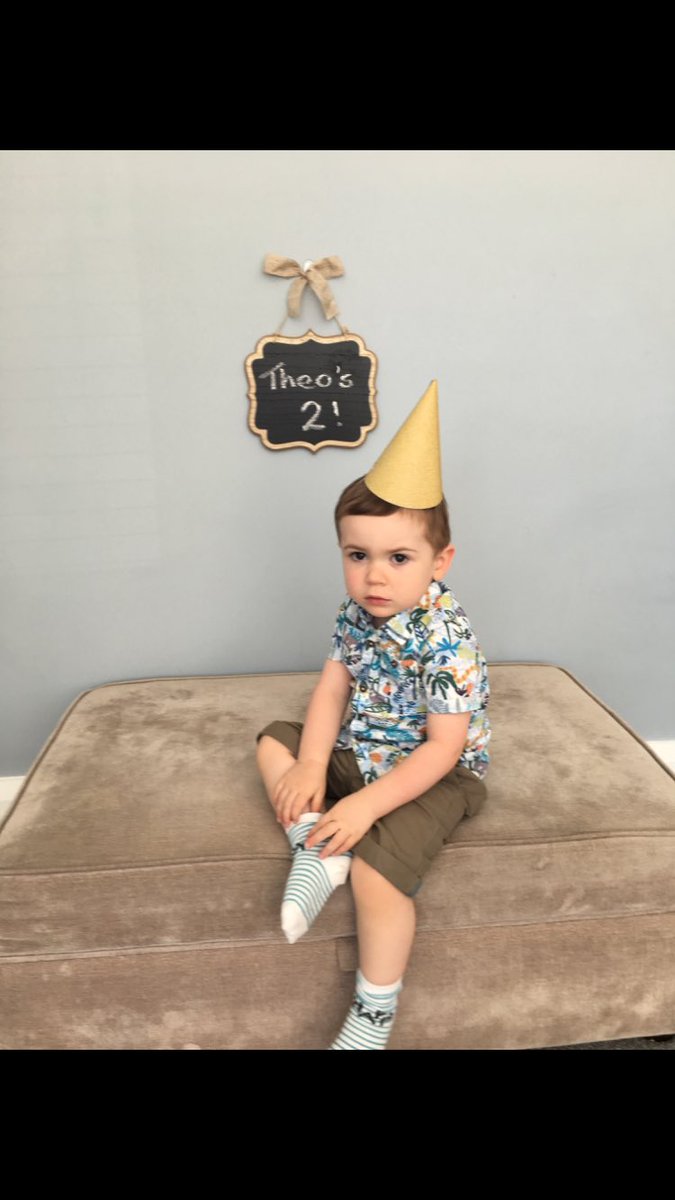 sjbooth35's tweet photo. 2️⃣🎈🎉🎂 look how happy he is about it!🤣 https://t.co/Md9Ms90vR5