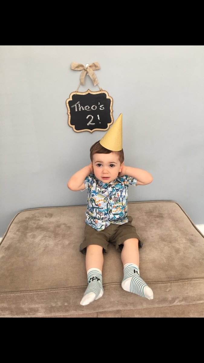 sjbooth35's tweet photo. 2️⃣🎈🎉🎂 look how happy he is about it!🤣 https://t.co/Md9Ms90vR5