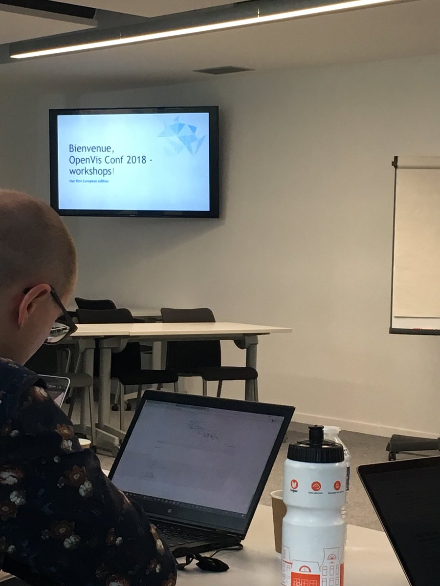 EMLYON's tweet photo. Last day of the #OpenVisConf conference with many workshops given by our talented instructors! 

#openvis #Datavisualization https://t.co/cw8b6KXytb