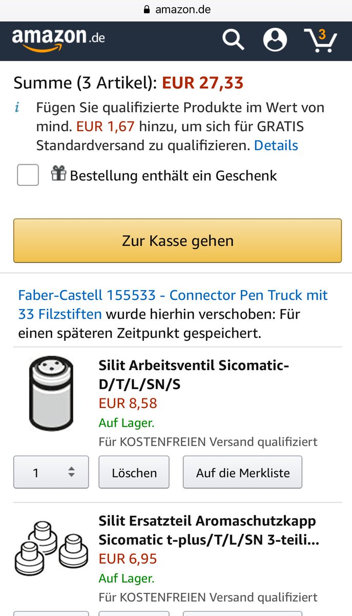 𝖸𝗈 𝖮𝗄𝖺𝖽𝖺 V Twitter 愛子ちゃん Aiko Oaiko からクリスマスプレゼントでいただいたドイツ産silit圧力鍋 パーツ交換しようと思い調べてみたら Amazon Ukよりもドイツの方が送料含めても約1400円も安い Amazon Ukのアカウントのまま注文できるのでドイツ語