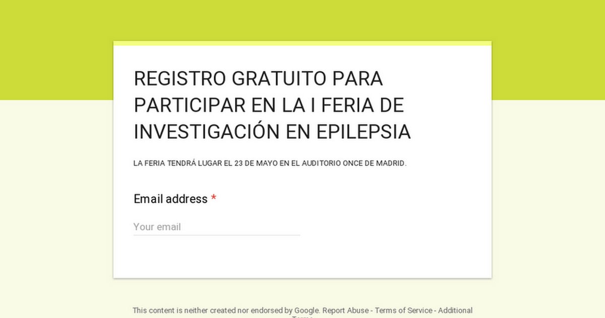 fedeepilepsia's tweet photo. Aún no te has registrado a la I Feria de Investigación en #Epilepsia? Es gratuito. Es rápido. Es fácil. Estará al día de los avances en investigación y tecnológicos de la epilepsia. https://t.co/VQ5e8Ltt0d
@eisai @fedeepilepsia @ApiceEpilepsia #ugade #amade #asade #aaeb https://t.co/lAaTXH3NQF