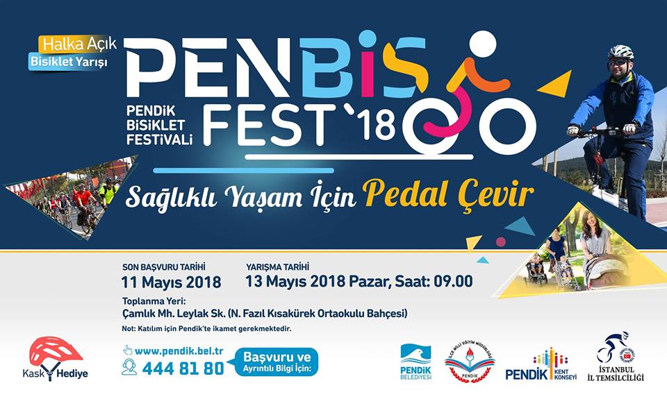 Pendik Bisiklet Festivali - 2018 
Ambulans ve Sağlık Tedbiri Hizmeti verdik