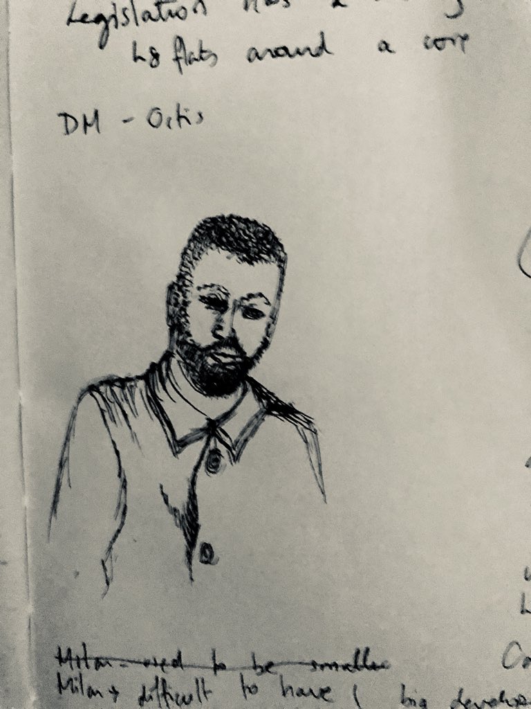joevelomo's tweet photo. Me, courtesy of #sarahcook @GortScott captured during @Londonon_ presentation to the AF Milan yesterday debating density and intensity. #londonon https://t.co/Dm9FMgPhmS