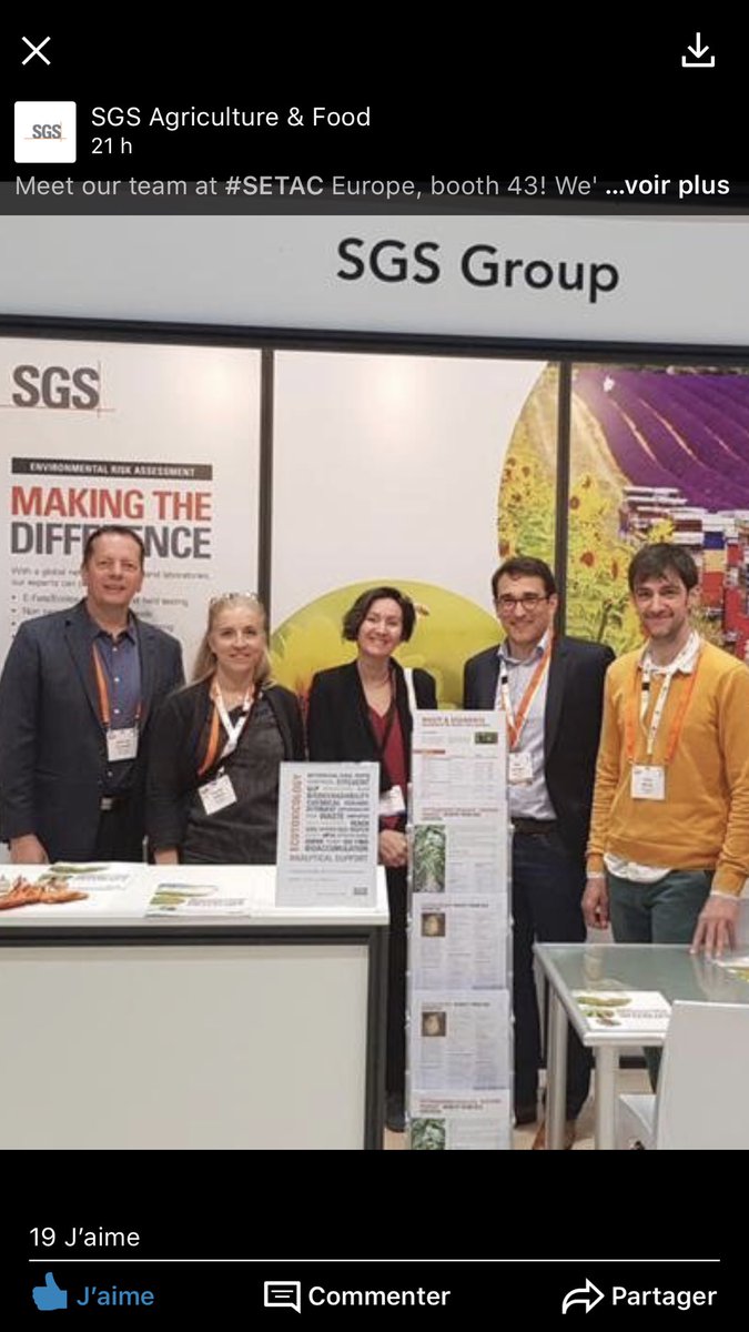 expertscience's tweet photo. #Rome Photo de La délégation du laboratoire SGS #LaboRouen à Rome au Gd RDV @SETAC_world #Ecotoxicologie études #BPL R&D > https://t.co/0L1ZEIbq9d évaluation #Molecules #Pesticides #Mycorhize via #expertscience https://t.co/5GZ4x66PUh