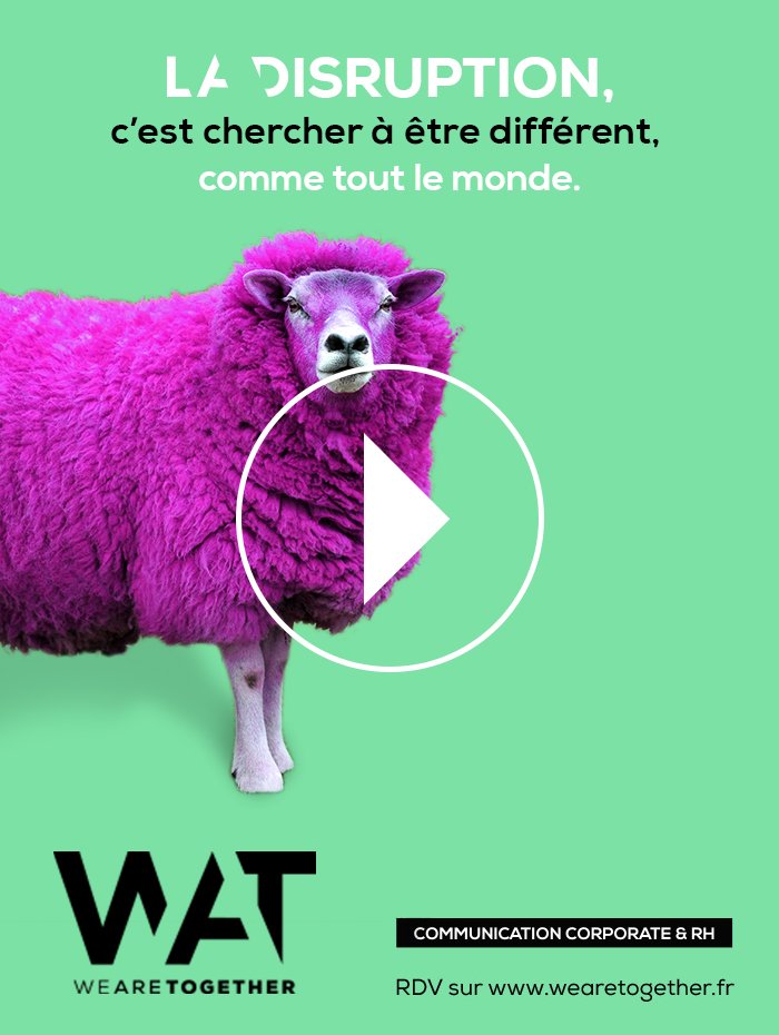 BluClemence's tweet photo. To be disruptive ! #WAT 
Dernier épisode de la websérie : https://t.co/t9SiNJAHgS https://t.co/e9cNyGS794
