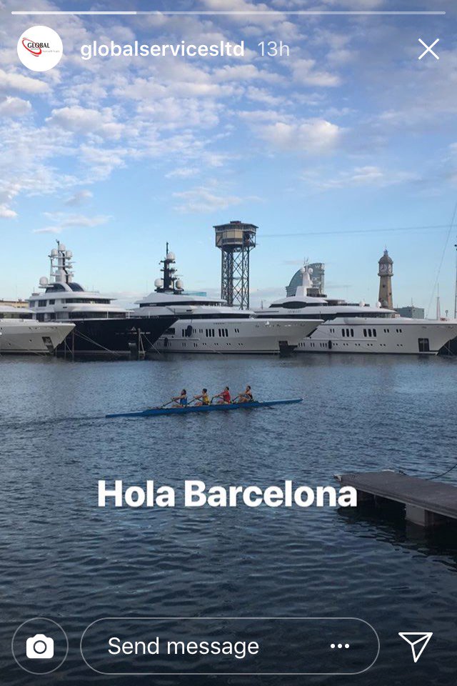 GS_Yacht_Spares's tweet photo. Our man Matt Redstone is in Barcelona this week, visiting clients and talking all things #superyachts. If you’re in the area, get in touch with him for a chat! E: mredstone@globalservicesltd.co.uk #yacht #support https://t.co/A7bxlvj5MX