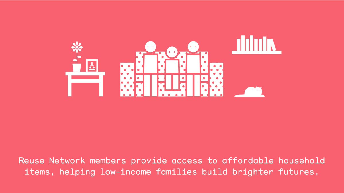 Reuse in numbers: 1.5m households helped. #Every2ndcounts