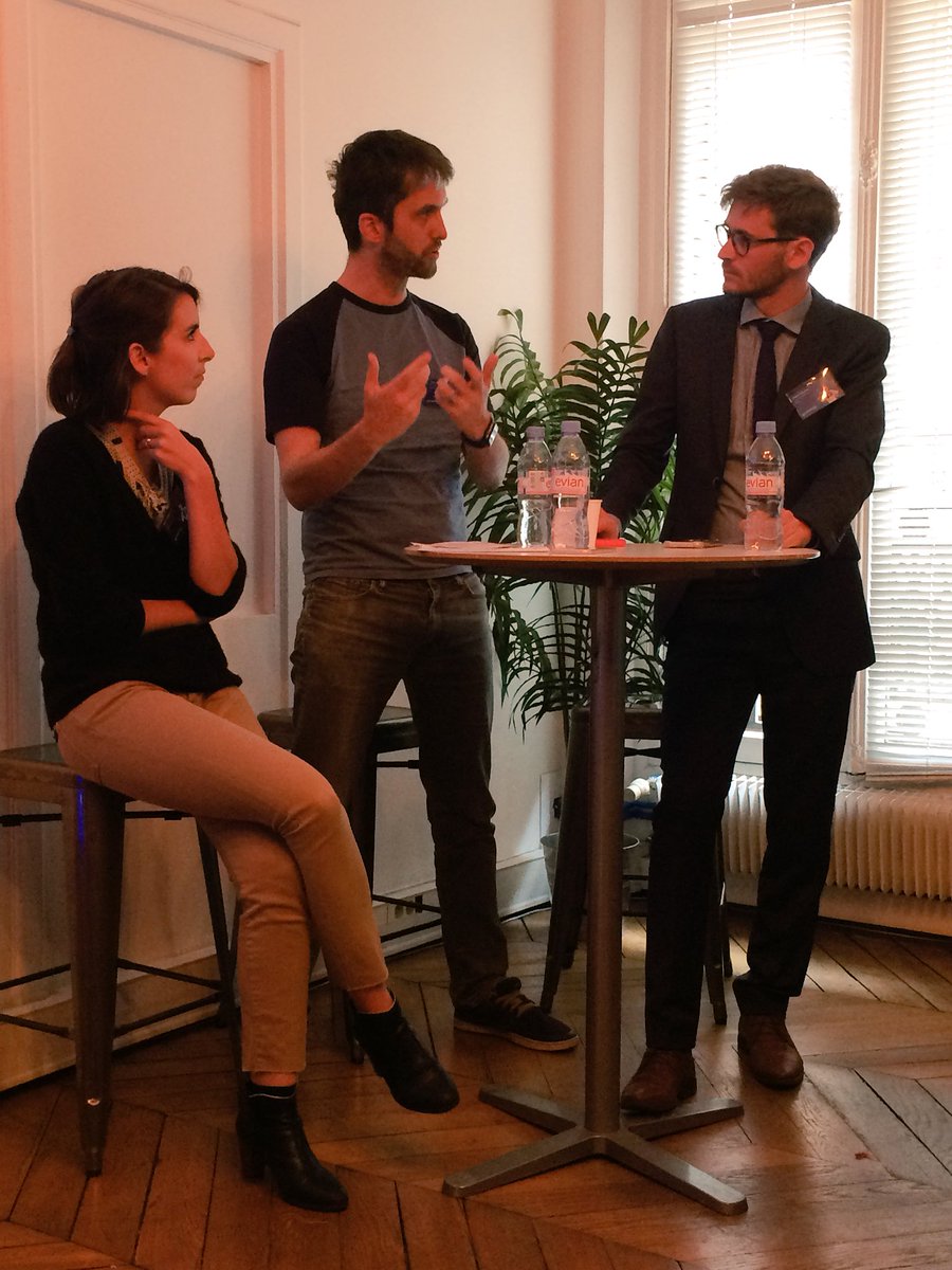 Intra4Good's tweet photo. Témoignages de 2 corporate Startupeurs ce matin : @TLeveder @ENGIEgroup et @antoineevennou @MGENetvous nous parlent de sens, de loyauté, de compromis, de transformation chez @FABERNOVEL_CODE #BusinessAndBreakfast #Intrapreneurs4Good #ChangeMakers https://t.co/Trs5FULze0