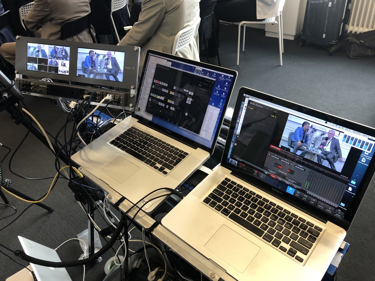 Er komt veel techniek bij kijken voor een livestream <a href="/SPARK_Campus/">SPARK Campus</a> <a href="/CityTVnl/">CityTV.nl</a> <a href="/albvri/">Albert de Vries</a> #ocb