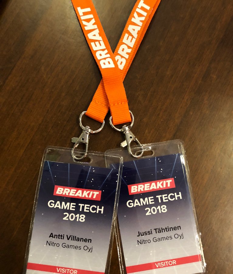NitroGames's tweet photo. This day is full of interesting program at the Game Tech 2018 event in Stockholm! Come say Hi if you spot us! 😋 👋
#gametech2018 #breakitevent #stockholm #gamedev #gamingindustry https://t.co/lpZ7xTGOPE