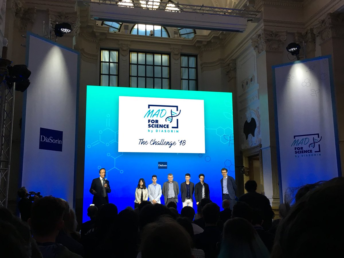 Si apre la nuova edizione di #MadForScience 2018!
Ad accoglierci il team del Liceo Scientifico Nicola Pellati di Nizza Monferrato, vincitore della Challenge 2017