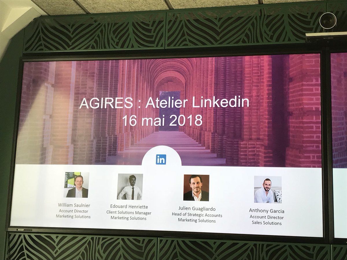 En direct de LinkedIn France : découverte des coulisses aujourd’hui grâce à AGIRES DEVELOPPEMENT et LinkedIn