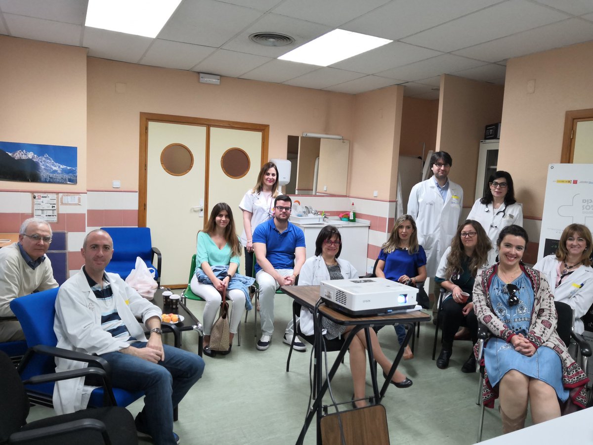 carprimur's tweet photo. 📢Nuevo centro en el que hemos comenzado las visitas presenciales CARPRIMUR (a la espera de ECG digital para poder realizar TLM). Casi pleno en la sesión - >objetivo pleno por parte de AP para la próxima!!! https://t.co/NADEQMjTjK
