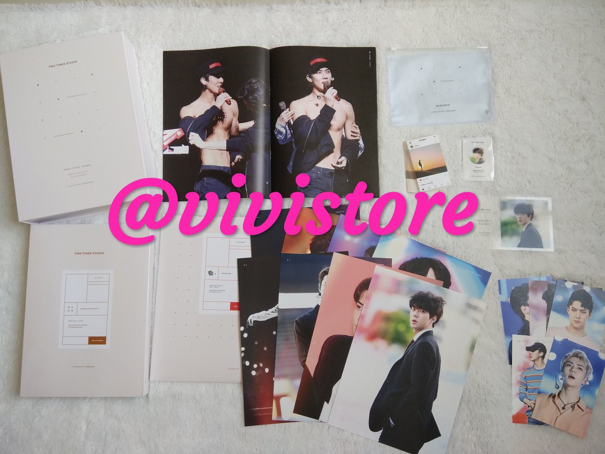 vivistore_'s tweet photo. [ARRIVED] XX STUDIO PHOTOBOOK @iridescent_boy

No Ready Stock 🙏 https://t.co/2Nz4eX9qAY