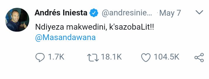 syabonga_stha's tweet photo. I'm not leaving this country 🙅👣🙅👣   @Msandawana   #SundownsBarça https://t.co/Uy4hTbpTpD