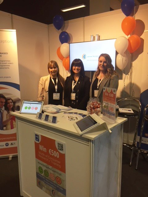 IrishShoppers's tweet photo. Day two is kicking off at the @RetailExIreland. Make sure and visit Customer Perceptions and @TellUsFirst at booth K1. #mysteryshopping #Hospitality #CustomerFeedback https://t.co/GwAN0AZrHX