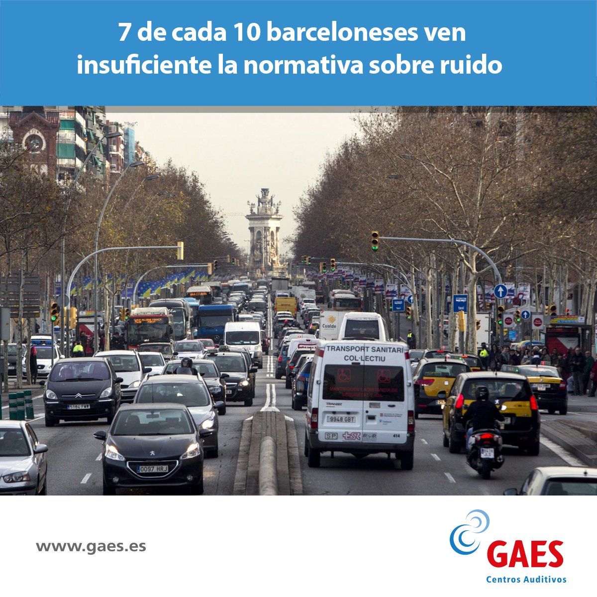 Gaes's tweet photo. #Barcelona es poderosa, Barcelona tiene poder...🎼🎸 ¡Pero también tiene #excesoDeRuido! Según un estudio de @mimihearing , es la séptima más ruidosa del mundo, y por eso los barceloneses no han dudado en opinar esto 📲https://t.co/kuG69IaqeH https://t.co/zghVCgphu7
