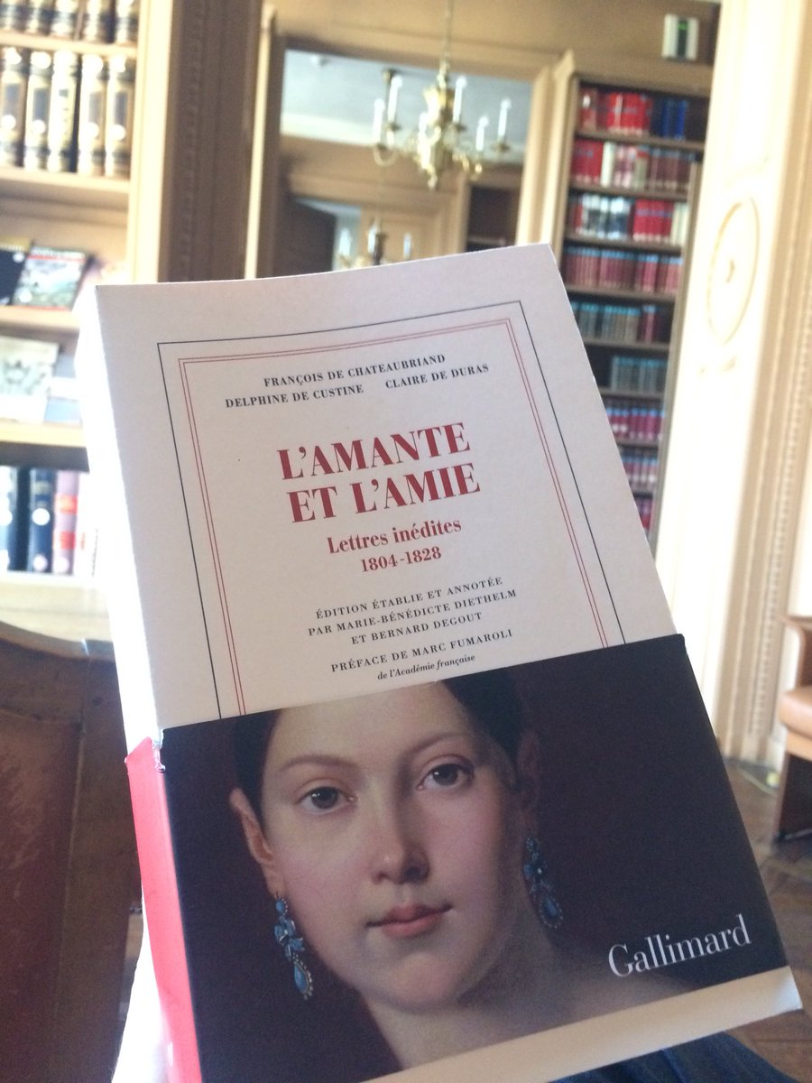 adriengoetz's tweet photo. Vous ai-je dit dĂ©jĂ Ă quel point ces lettres sont un trĂ©sor ? #Chateaubriand entre Claire et Delphine, inĂ©dit et passionnant đ https://t.co/Q6RAA0XyD4