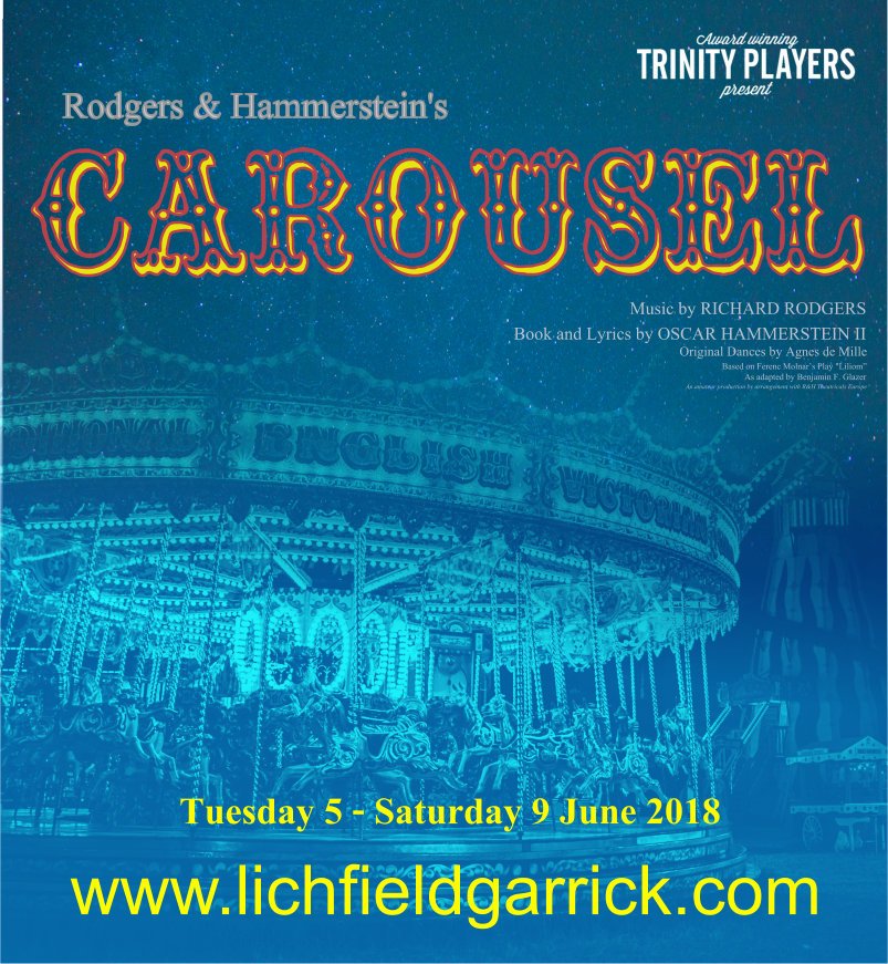 _TrinityPlayers's tweet photo. With just under 3 weeks until Carousel @The_Garrick don't forget to get your tickets. https://t.co/q2MNE8wtT6 https://t.co/h3XLJUofOV