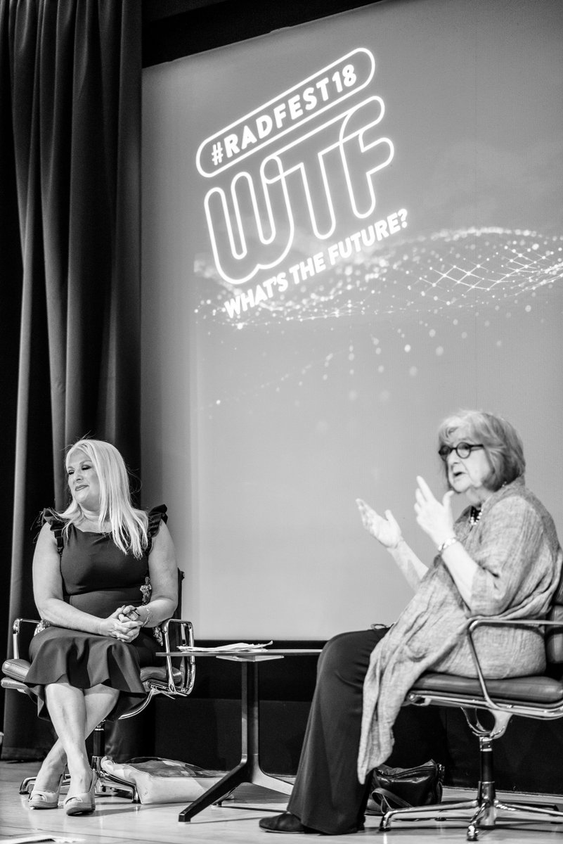 cheesescientist's tweet photo. #RADFEST18 @radioacademy @laurenlaverne Some radio fun yesterday... https://t.co/O4KoJeqTzG