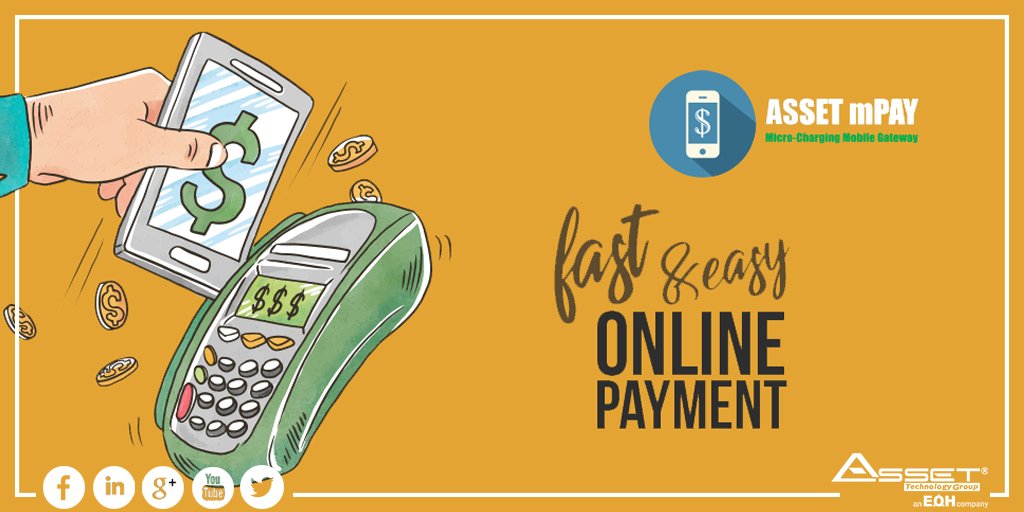 ASSETTechGroup's tweet photo. Did you know that customers are willing to purchase apps using their mobile balance 5 times higher than using their Credit Cards?
And to meet your customers' needs we got you ASSET mPAY - Micro-charging mobile gateway-

Learn more: https://t.co/nqtlUN1e7z 

#ASSET #MobilePayment https://t.co/u852vHMFHl