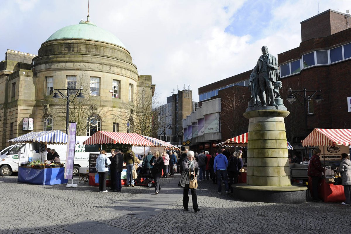 AyrshireLarder's tweet photo. Kilmarnock Farmers Market on Sat will welcome Cedar Country Foods, Tablet Treats by Aileen, Baking Sinsations, 
Caurnie Soap, RSPB, Ann Davidson Butcher, Alba Seafood
Wee Deli, Sengas Chilli Kitchen,
Clydeview Creations,
Candles by the Ocean,
G76 baker and vegetable producers. https://t.co/tOoTuH3sj2