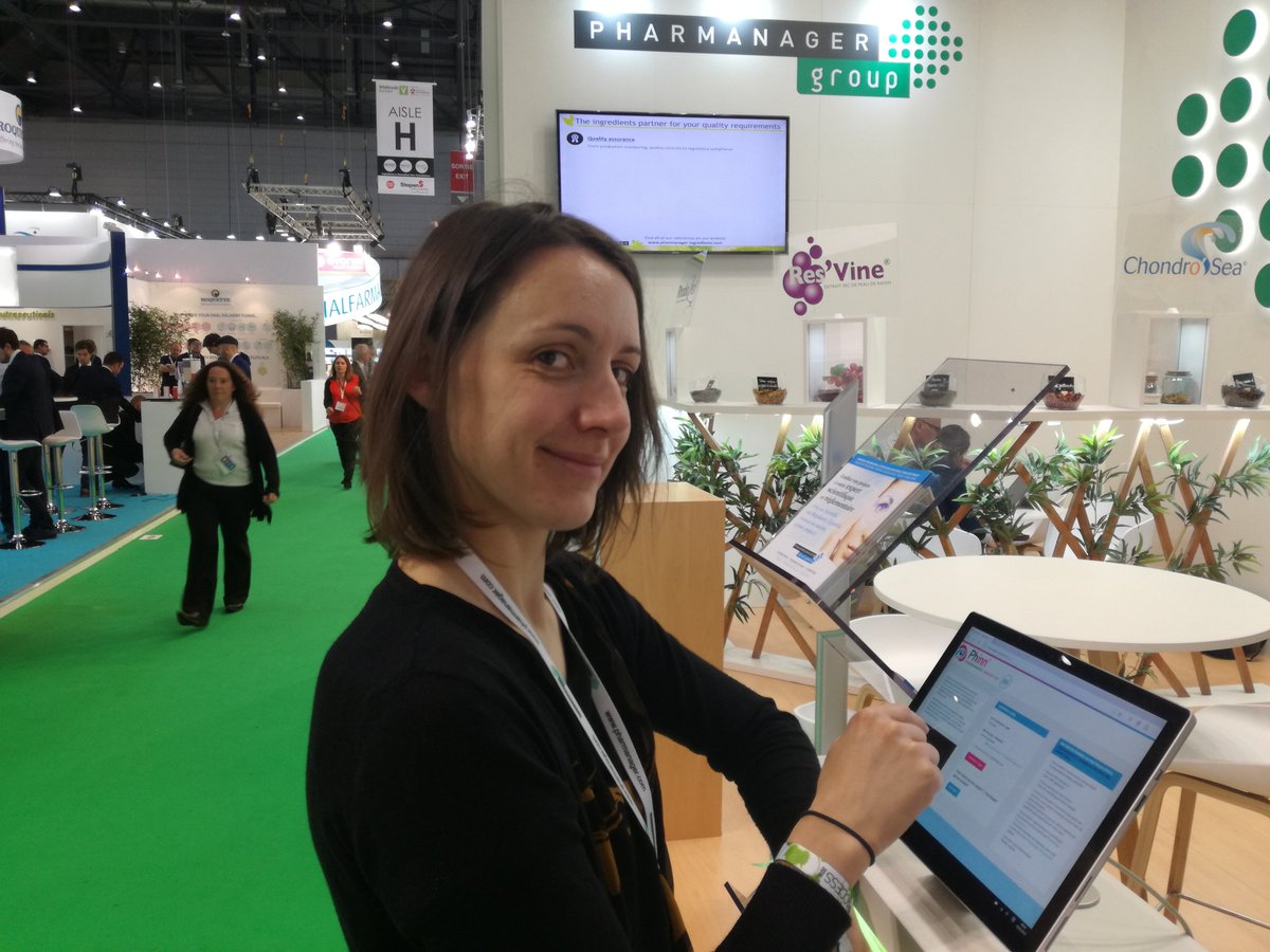 Pharmanager_dev's tweet photo. We are in @VitafoodsEurope Stand H39 .
This is the opportunity to have a look and test our Phinn Application 😉 https://t.co/EI5e4Tjk6k