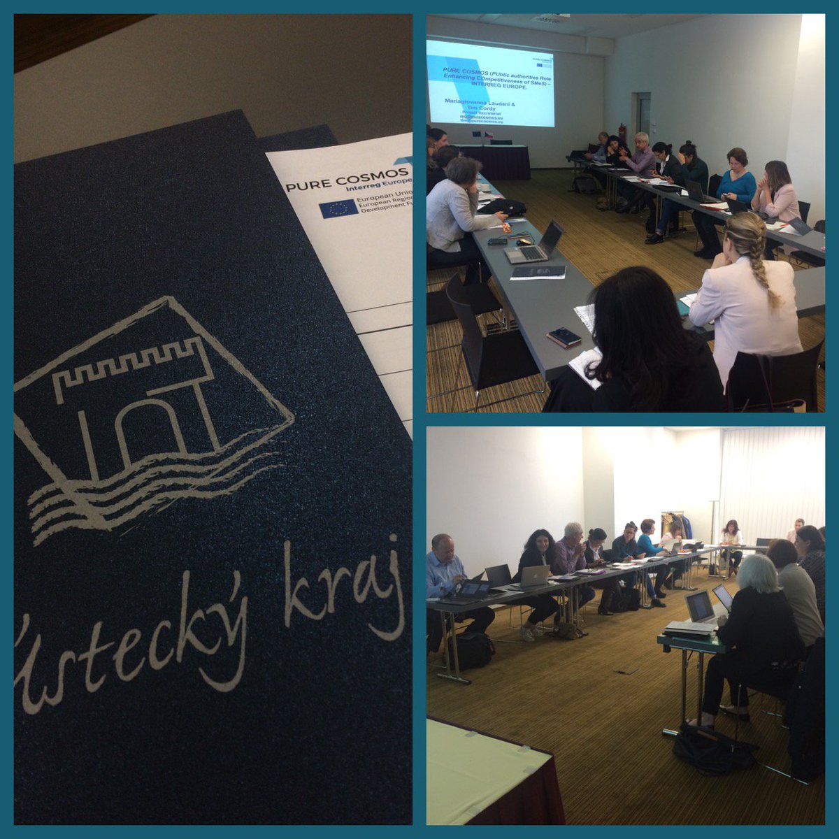 Hello Usti nad Labem! All PURE COSMOS partners are here for the 5th managent meeting, technical workshop and study visit. <a href="/interregeurope/">Interreg Europe</a> <a href="/INTERREGTweets/">Interreg Tweets</a> <a href="/anatoliki95/">ΑΝΑΤΟΛΙΚΗ ΑΕ</a> <a href="/gencat/">Generalitat de Catalunya</a> <a href="/digibrum/">Digital Birmingham</a> <a href="/ib_lsa/">Investitionsbank LSA</a> <a href="/comunefi/">Comune di Firenze</a> <a href="/ComunediGenova/">COMUNE DI GENOVA</a>