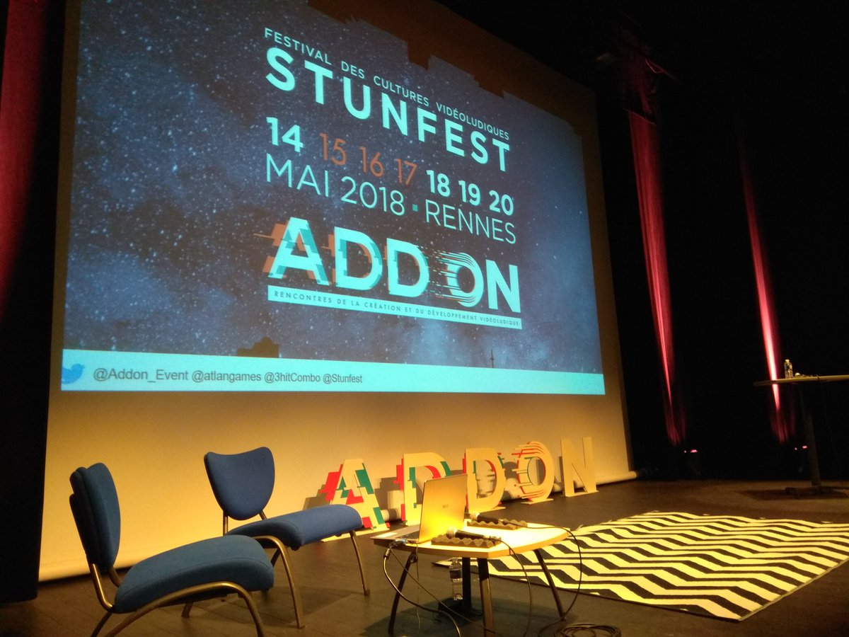 stunfest's tweet photo. #addon2018 c'est parti ! https://t.co/S2l6MCE41Q