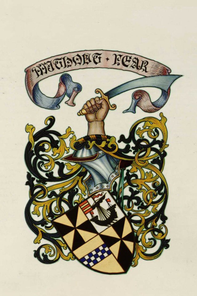 From our files 100 years ago today: the arms of Brigadier General John Campbell of Achalader.