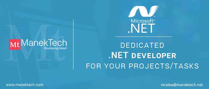 NamaanMt's tweet image. #Hire #Dotnetdevelopment #DotNetapplication #DotNetdeveloper
goo.gl/wGMzBi
More info Contact :- Niralee Mehta - Business Head
T: +91 9106204530(Mobile) (What's app/viber/wechat)
Skype: live:niralee_2