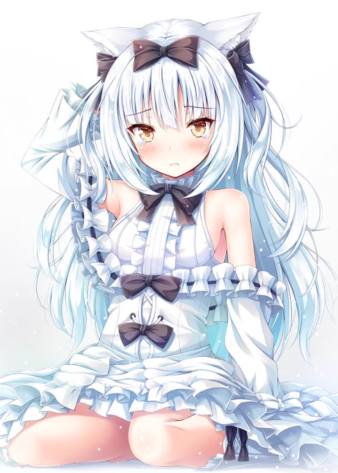 雪風様、ブランコから落っこちる 痛いのだぁ… #アズールレーン 
