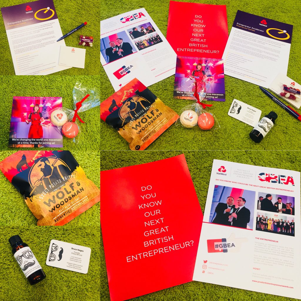 Today we launch the NatWest Entrepreneur Accelerator in Birmingham we have amazing goodie bags to give away full of our entrepreneur products #PowerUpBrum <a href="/NatWestBusiness/">NatWest Business</a>