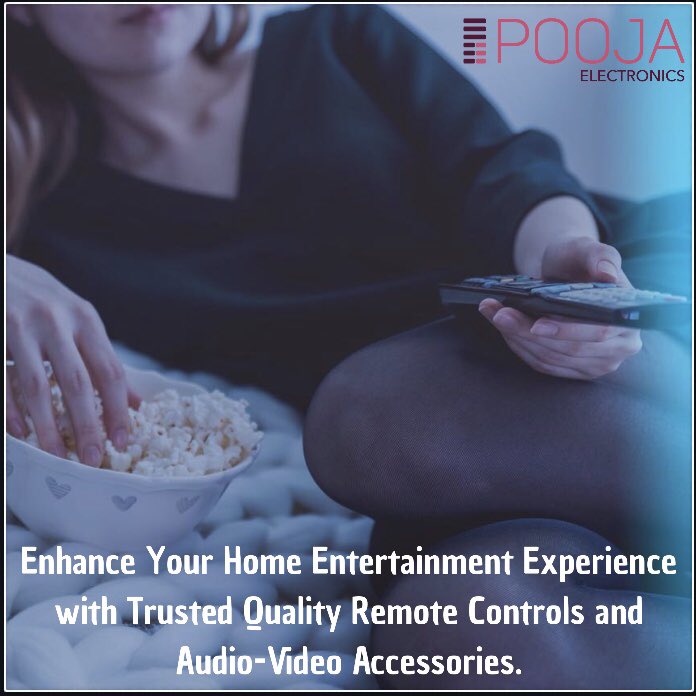 PoojaElectroni3's tweet image. Enhance Your Home Entertainment Experience with Trusted Quality Remote Controls &amp;amp; Audio-Video Accessories. #Remote_Control #Electronics #Accessories #Entertainment #TV #Audio #Video #Pooja_Electronics