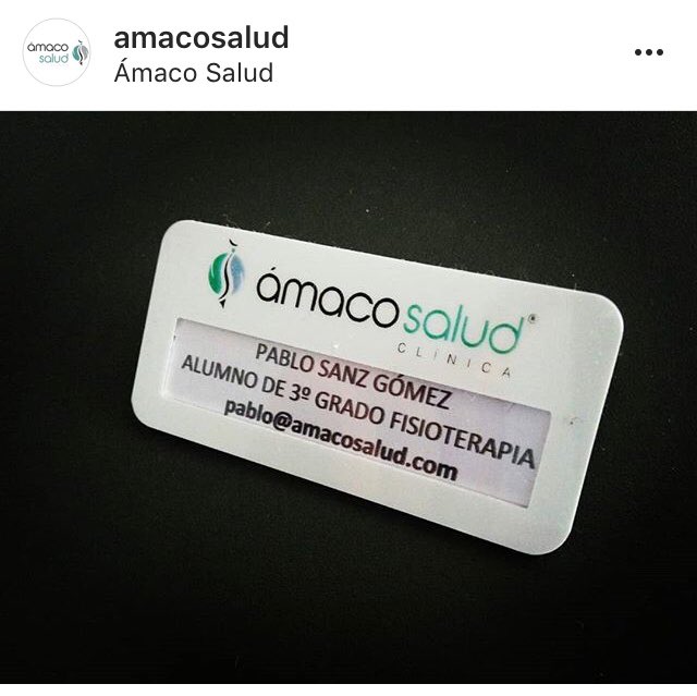 amaco_salud's tweet photo. Ven a probar nuestros tratamientos sanitarios y clases grupales.

Y conoce también a nuestro #alumno de la @UEMC 

Colaboramos con la universidad europea Miguel de Cervantes para ayudar a formar alumnos en el grado de #fisioterapia https://t.co/5AEu4SRNxS